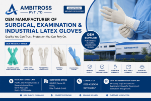 OEM Manufacturer of Surgical, Examination & Industrial Gloves in Delhi noida india